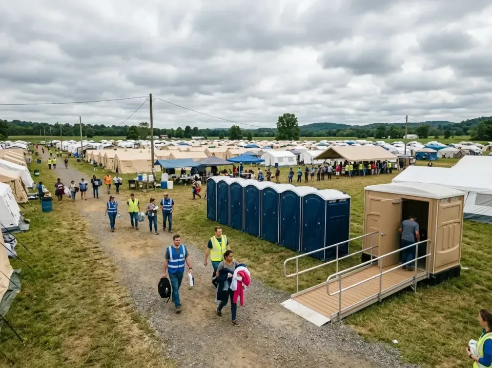 disaster-relief-camp-restrooms-010 — frequently asked questions, Dumpster & Portable Bathrooms Rental in Caribou, ME